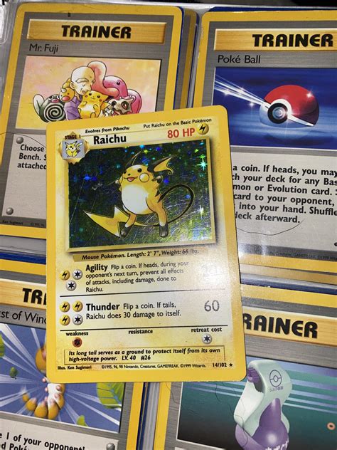 Is this the pre release raichu? Just dug up my cards from 20 years ago : r/pokemoncardcollectors