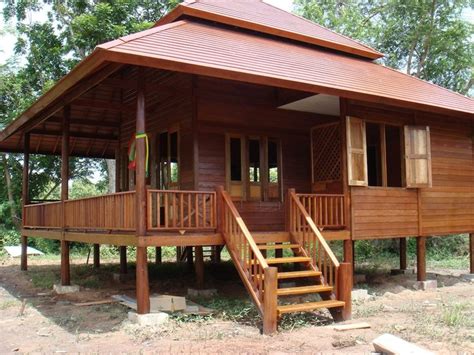 Desain Rumah Kayu Minimalis Klasik dan Sederhana - Membangun rumah dapat dibangun dengan bahan ...