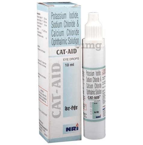 Cat Aid Eye Drops: Buy packet of 10 ml Ophthalmic Solution at best price in India | 1mg