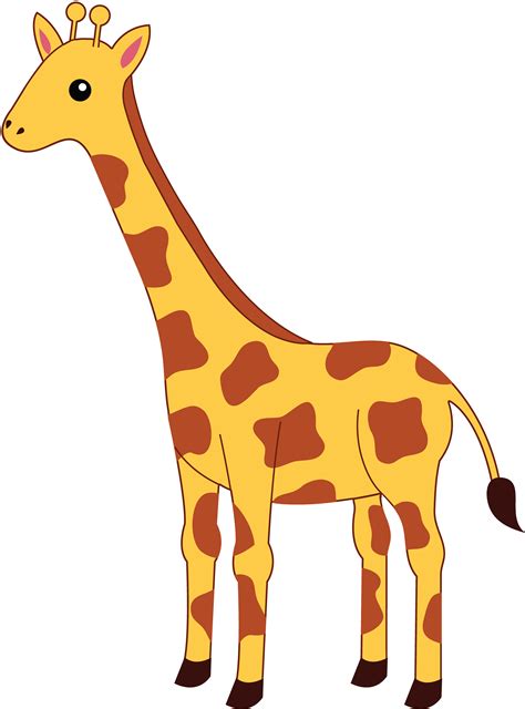 Cartoon Giraffe - Free Clipart