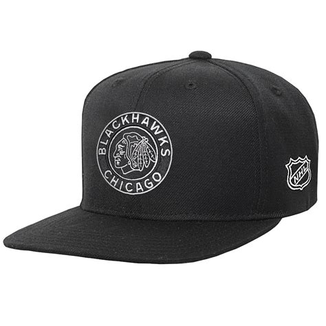 Chicago Blackhawks Youth Black 2019 Winter Classic Snapback Hat