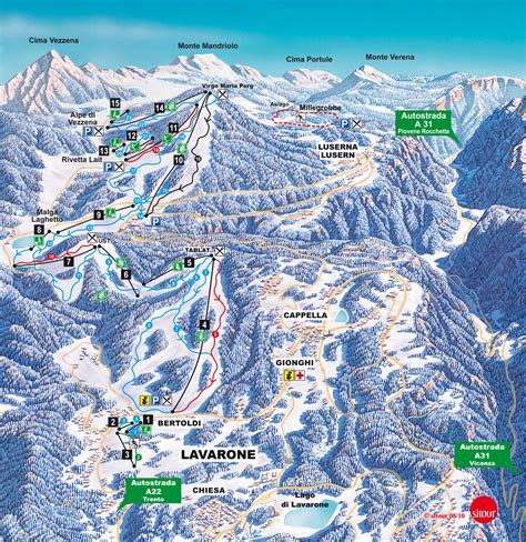 mappa-ski-center-lavarone - Asiagoneve