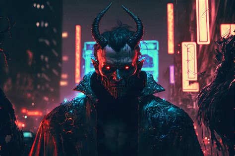 cyberpunk demon by kapit0n on DeviantArt