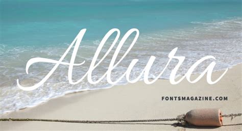 Allura Font Download | The Fonts Magazine