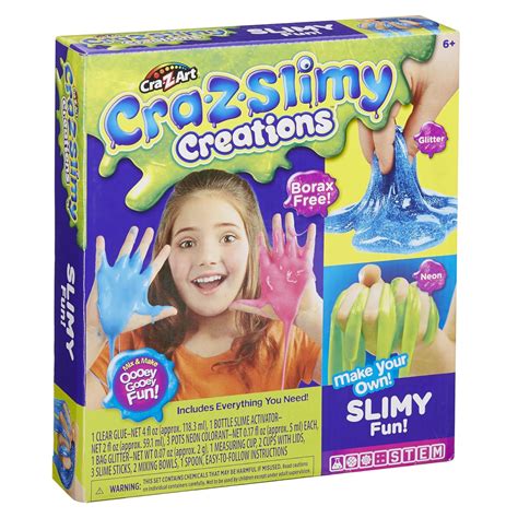 Cra-Z-Slimy 28821 Creations Slimy Fun Kit: Character Options: Amazon.co ...