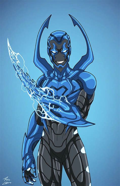 Blue Beetle | Dc comics art, Blue beetle, Superhero art