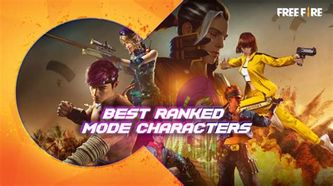 Best characters to use in Free Fire Ranked Mode | Codashop Blog IN