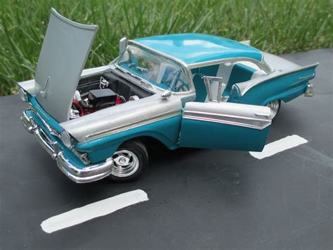 57 Ford | Model cars kits, Plastic model cars, Scale models cars