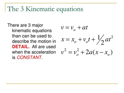 PPT - Kinematics PowerPoint Presentation, free download - ID:2492576