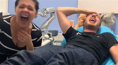 Wife Challenges Husband to Try Labor Pain Simulator. The Result is Painfully Hilarious