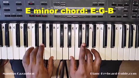 How To Play Em Chord On Piano - Chord Walls