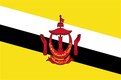 Download free photo of Brunei,flag,national flag,nation,country - from needpix.com