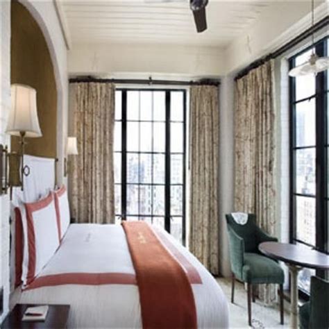 STAY HERE! The Bowery Hotel NYC rm 306 king deluxe w/ patio rm 610 king ...