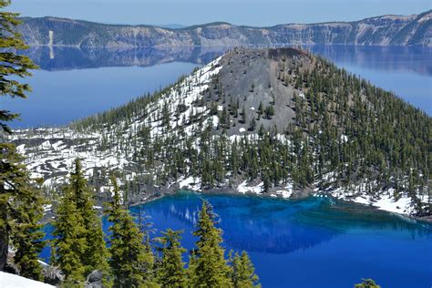 Wizard Island, Crater lake National Park, OR. | National parks, Crater ...