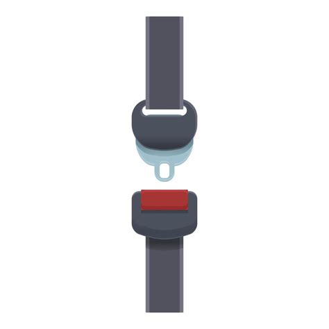 Seat belt icon cartoon vector. Car safety 14357603 Vector Art at Vecteezy