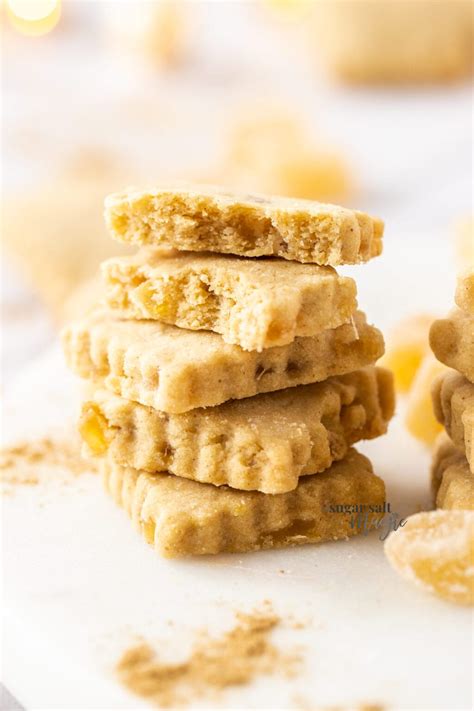 Ginger Shortbread - Sugar Salt Magic