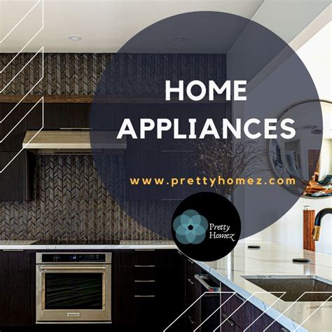 Home Appliances in 2020 | House design, Interior design furniture, Home appliances