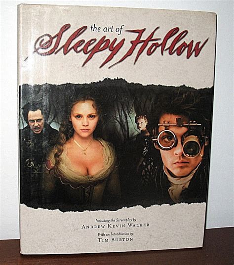 Fantasy Hc | Signed Tim Burton The Art Of Sleepy Hollow Movie Andrew Kevin Walker