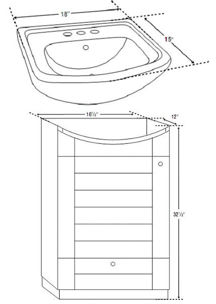 Small Bathroom Sink Sizes - Artcomcrea