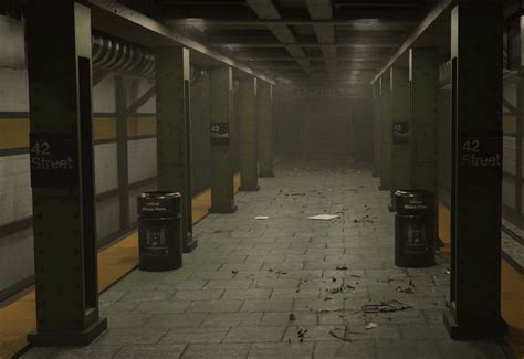 ArtStation - Subway Station