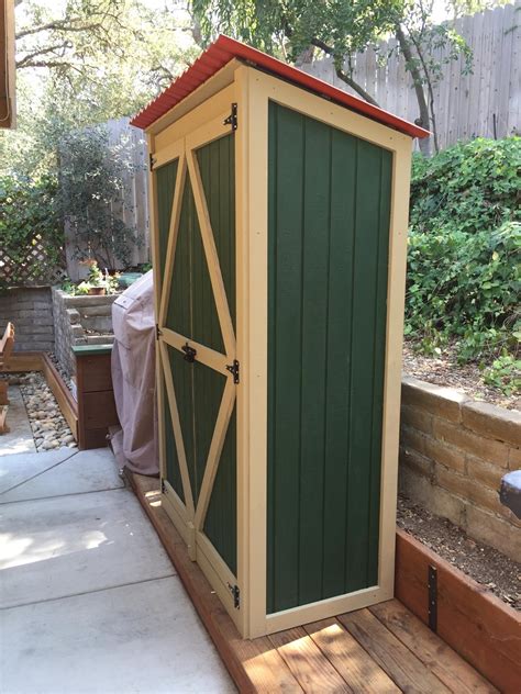 Garden Tool Shed (based on plans for Small Outdoor Shed) | Ana White