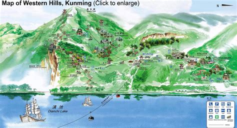 Maps of Kunming China: Hotels, Attractions, Bus Stations