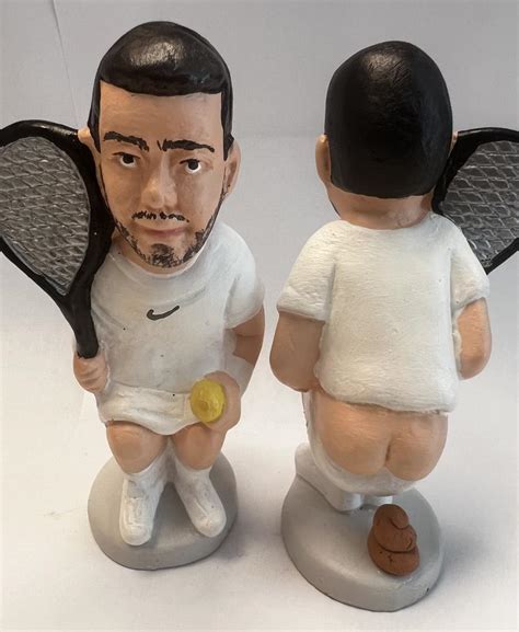 Wimbledon champion Carlos Alcaraz gets his first caganer figurine