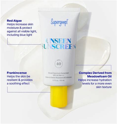 Protector solar invisible Supergoop SPF 40 en 2024 | Productos innovadores, Uñas azules, Aceite