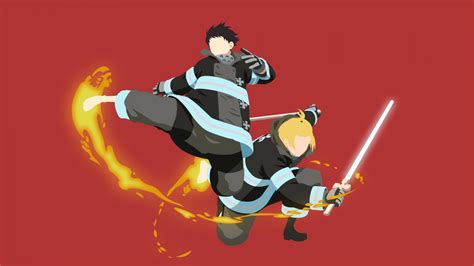 Arthur Boyle Shinra Kusakabe HD Fire Force Wallpapers | HD Wallpapers ...