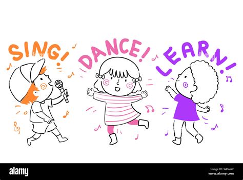 Clipart Singing And Dancing