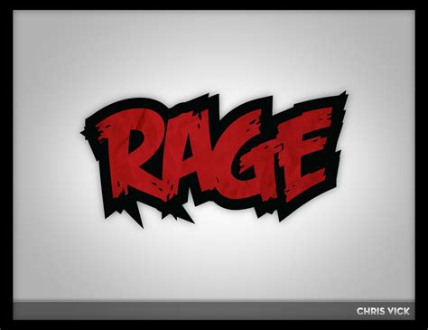 Rage - Logo by MasterC88 on DeviantArt