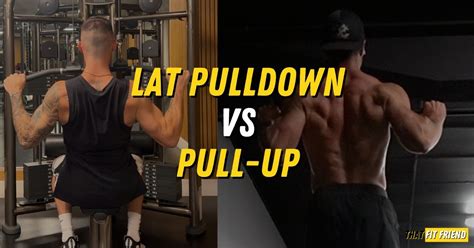 Lat Pulldown Vs Pull-Up | Differences, Muscles Worked, and Which Is Better