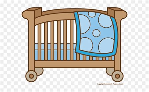 Click To Save Image - Baby Cot Clip Art - Free Transparent PNG Clipart Images Download