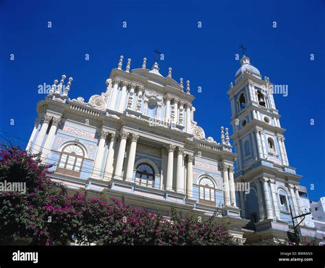 Argentina South America Salta city church Salta Province South America architecture Iglesia ...