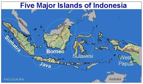 Maps Of Indonesia Islands - Free Printable Maps