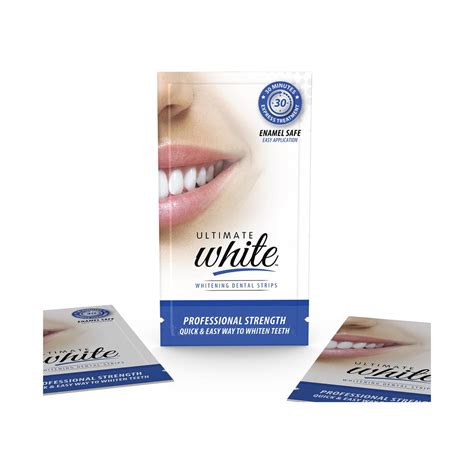 Ultimate White Whitening Dental Strips