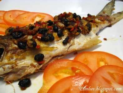 Pan fried threadfin salmon with salted black beans - Recipe Petitchef