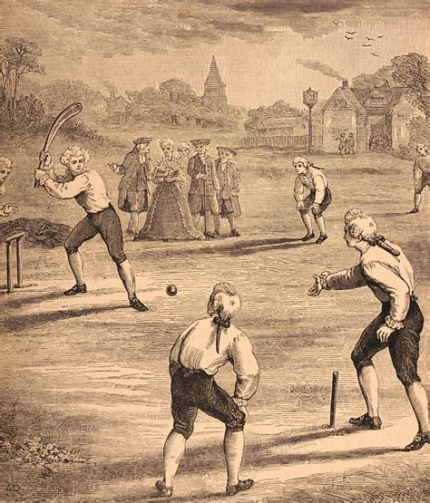 Early Cricket on Twitter | History of cricket, 18th century, Cricket