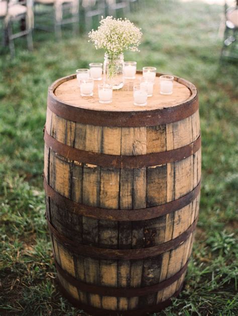 Rustic barrel decor | Wedding & Party Ideas | 100 Layer Cake