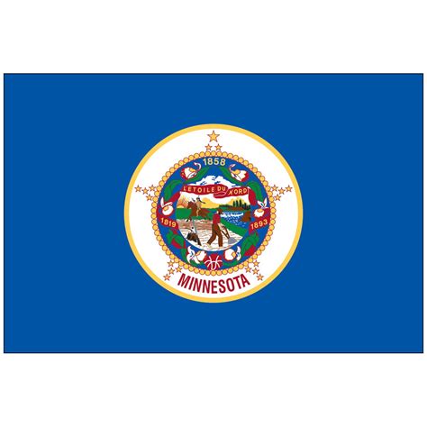 Minnesota State Flag - Red River Flags