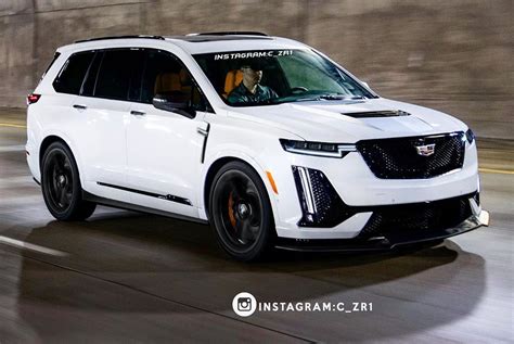 Cadillac XT6-V Rendered, V8 Super-SUV Looks Deceiving - autoevolution