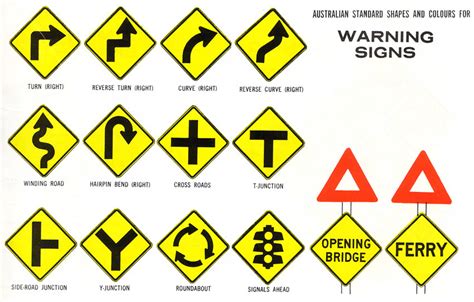 Australian Standard Road Signs | "Be A Better Driver" Handbo… | Flickr