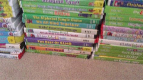 My Completed Sesame Street/Elmo World VHS/DVD Collection - YouTube