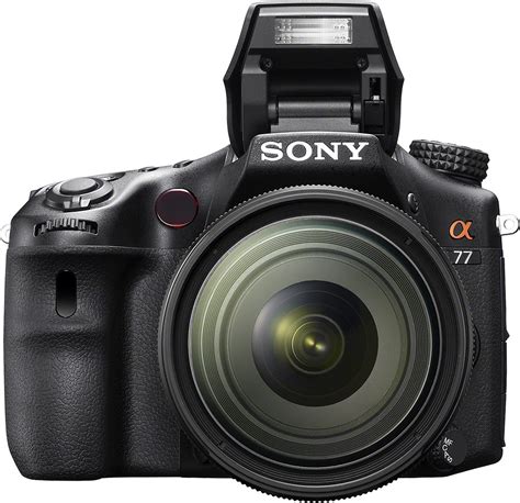 Best Buy: Sony Alpha a77 DSLR Camera with 16-50mm Lens Black SLTA77VQ