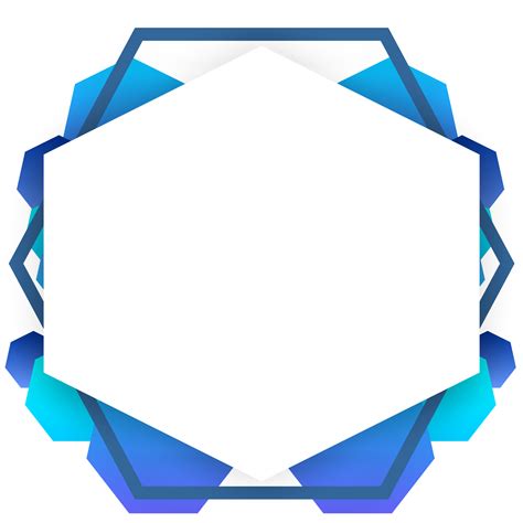 Hexagon Border Frame 19953543 PNG