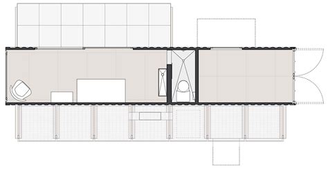 Shipping Container Guest House by Jim Poteet - Architecture & Design