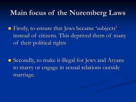 PPT - The Nuremberg Laws 1935 PowerPoint Presentation, free download - ID:5636823