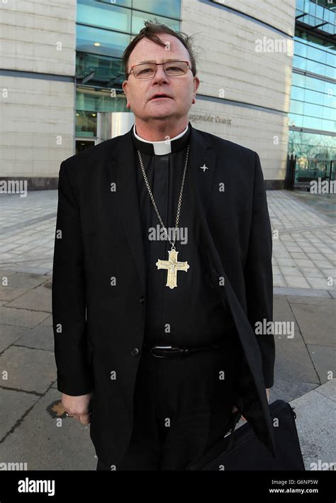 Independent bishop Pat Buckley outside Belfast Crown Court where he avoided a prison term for ...