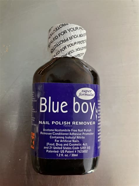 Blue Boy Nail Polish Remover 30ml - Bear Wear
