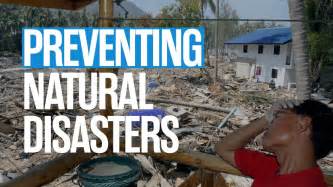 Preventing natural disasters - YouTube